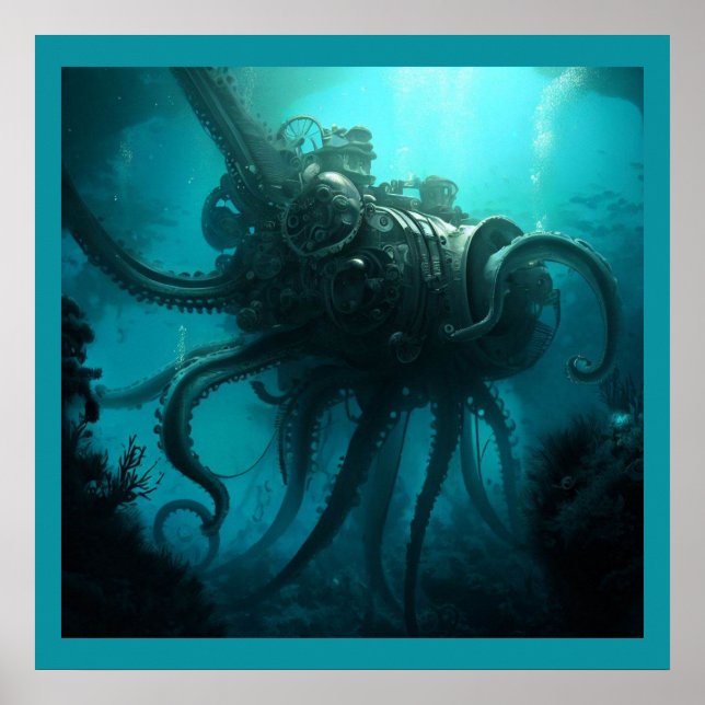 Affiche SF - 20 000 ligues 1 (Devant)