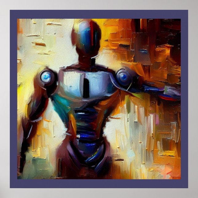 Affiche SF - Héros de l'intelligence artificielle 1 (Devant)