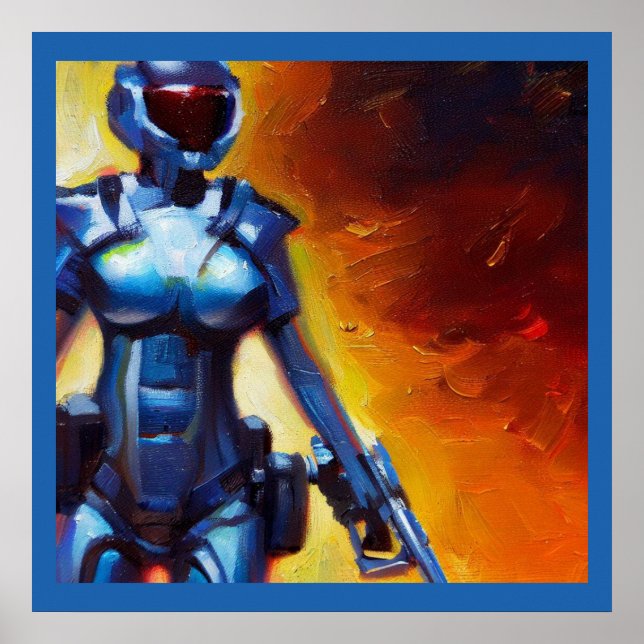 Affiche SF - Héros militaire 1 (Devant)