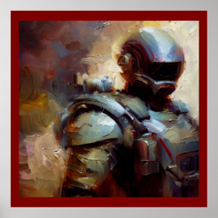 Affiche SF - Héros militaire 3