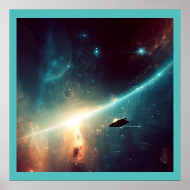 Affiche SF - Opéra spatial 2 (Devant)