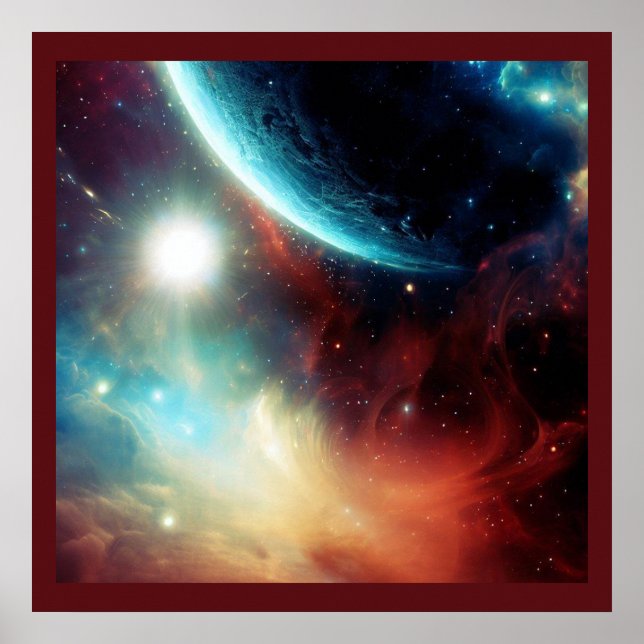 Affiche SF - Opéra spatial 3 (Devant)