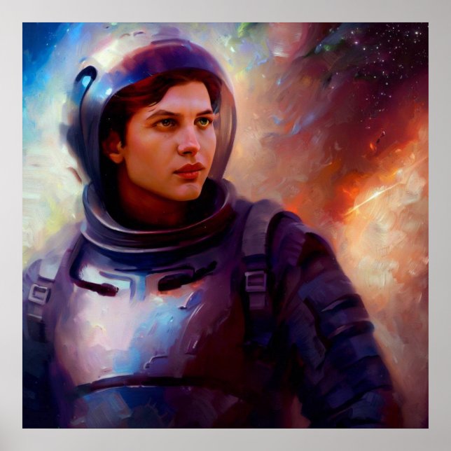 Affiche SF Space Hero 4 (Devant)