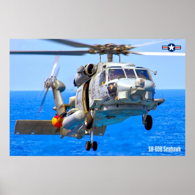 AFFICHE SH-60B SEAHAWK (Devant)