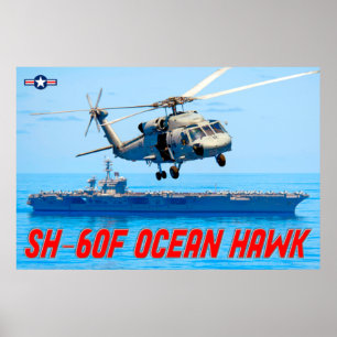 AFFICHE SH-60F OCEAN HAWK