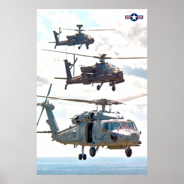 AFFICHE SH-60F OCEANHAWK (Devant)