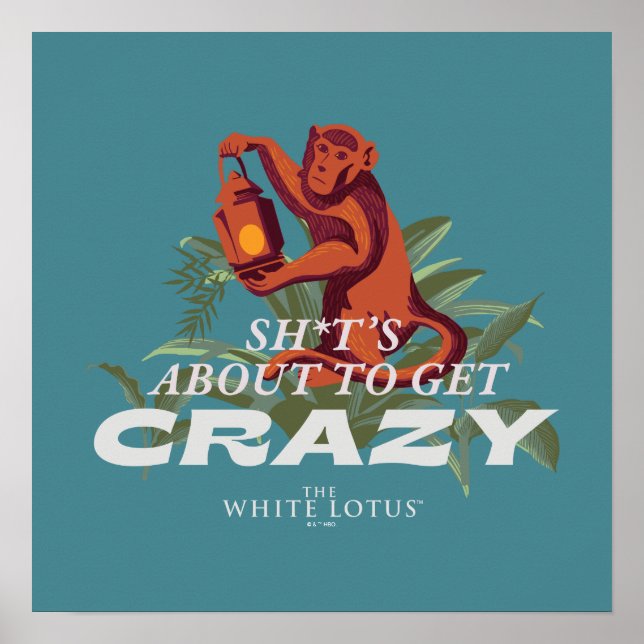 Affiche Sh*t est sur le point de devenir fou - Le Lotus Bl (Devant)