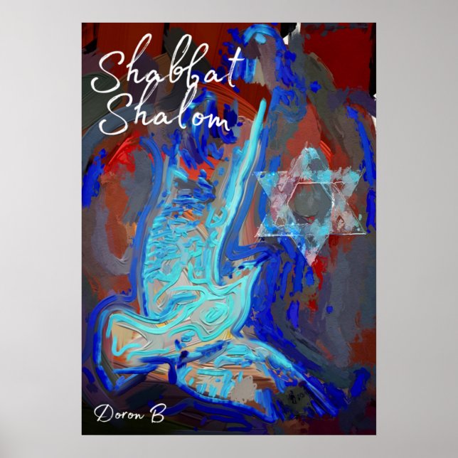 Affiche Shabbat (Devant)