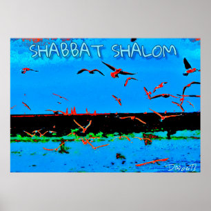 Affiche Shabbat Shalom