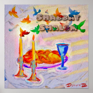 Affiche Shabbat today 