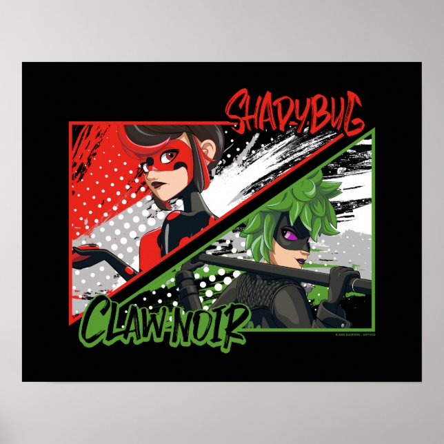 Affiche Shadybug et Noir glacé (Devant)