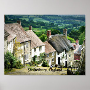 Affiche Shaftesbury, Angleterre