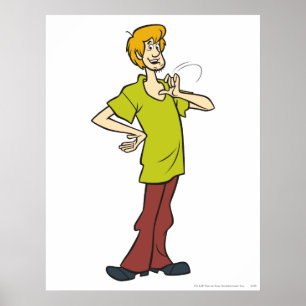 Affiche Shaggy Gesturing