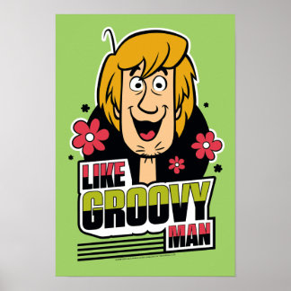 Affiche Shaggy "Like Groovy Man" Graphic