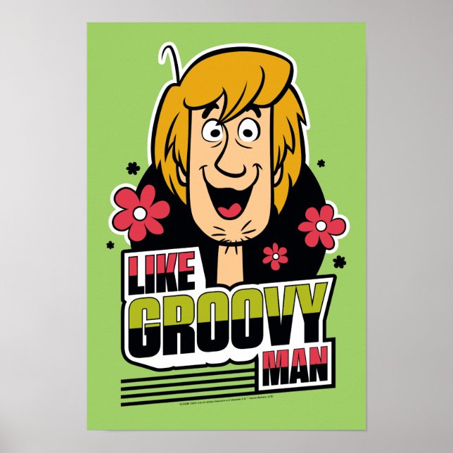 Affiche Shaggy "Like Groovy Man" Graphic (Devant)