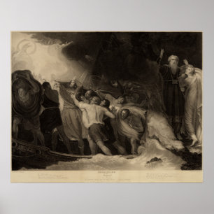 Affiche Shakespeare La Tempête