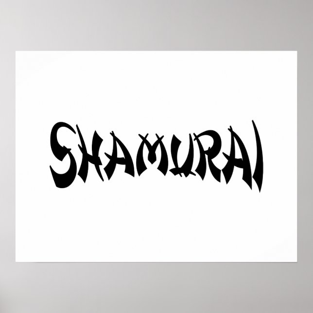AFFICHE SHAMURAI (Devant)