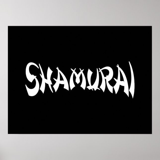 AFFICHE SHAMURAI (Devant)