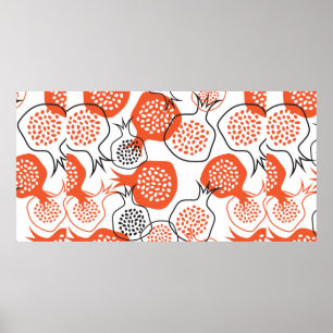 Affiche SHANA TOVA CARD, Rosh Hashanah Grey Card, avec h