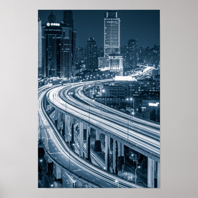 Affiche Shanghai Overpass 1 (Devant)