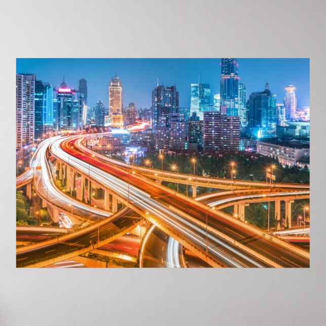 Affiche Shanghai Overpass 2 (Devant)