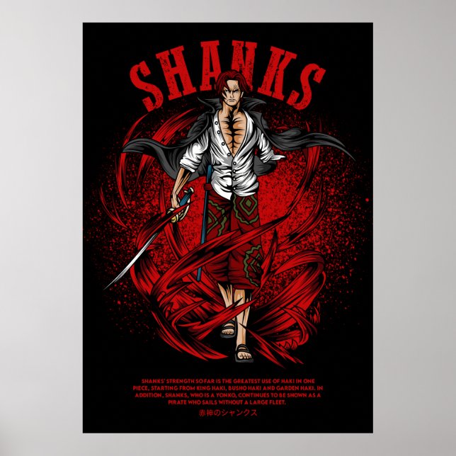 Affiche Shanks (Devant)