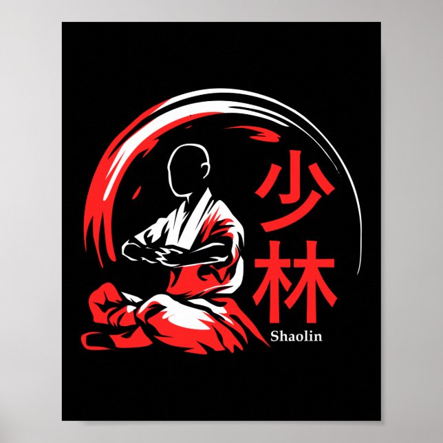 Affiche Shaolin Martial Arts Kung Fu (Devant)