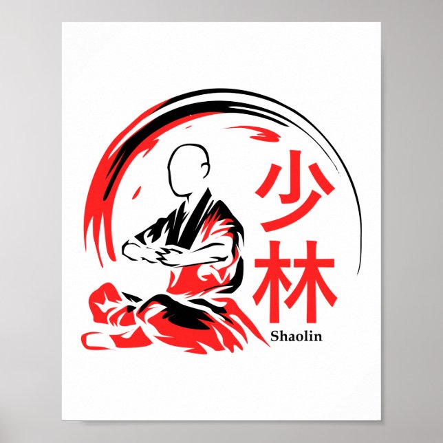 Affiche Shaolin Martial Arts Kung Fu (Devant)