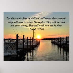 Affiche Share Your Faith with this Uplifting Isaiah 40:31