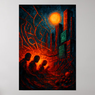 Affiche Shattered Eden: The Cruelty of Tomorrow