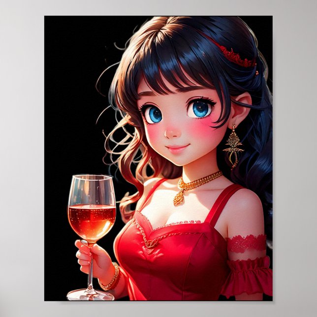 Affiche She’s special artsy pinup (Devant)