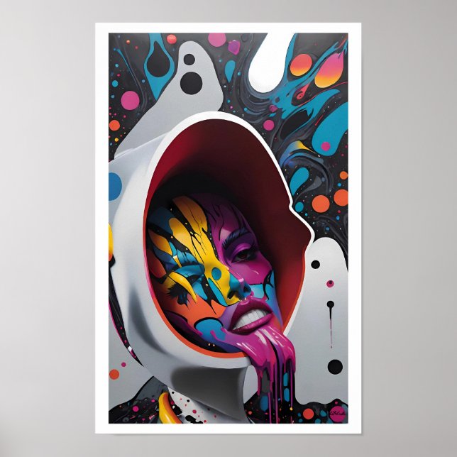 Affiche She Was Hot Enough to Melt Your Face Off (Devant)