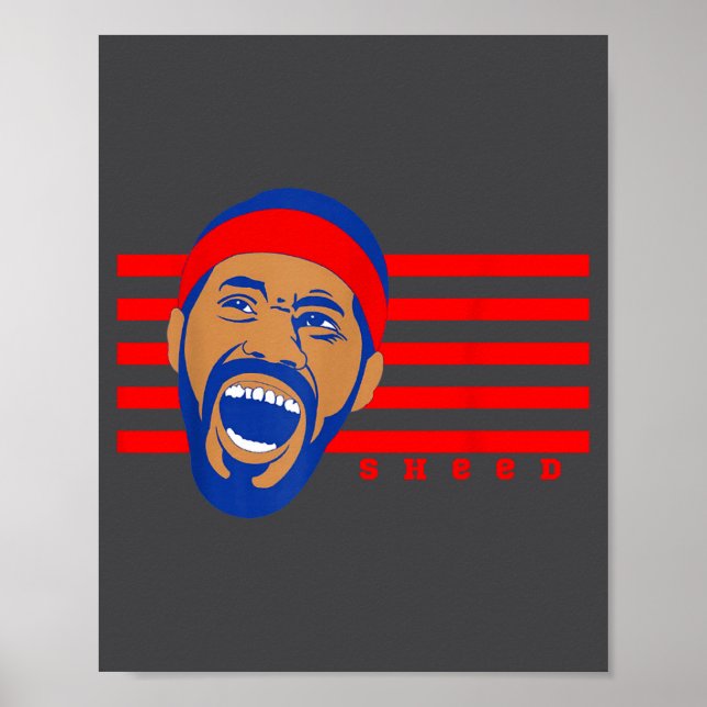Affiche Sheed, Basketball Legends, Rasheed, Don't Lie, Wal (Devant)
