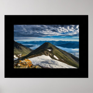 Affiche Sheep Mountain dans les chaînes Kluane