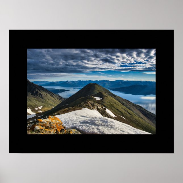 Affiche Sheep Mountain dans les chaînes Kluane (Devant)