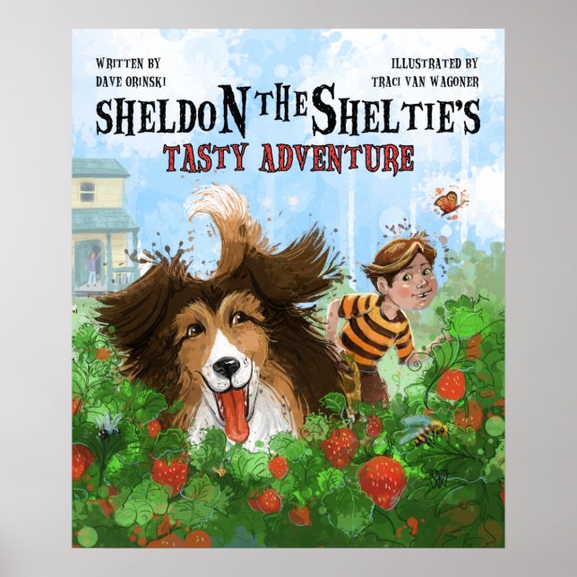 Affiche Sheldon le Sheltie (Devant)
