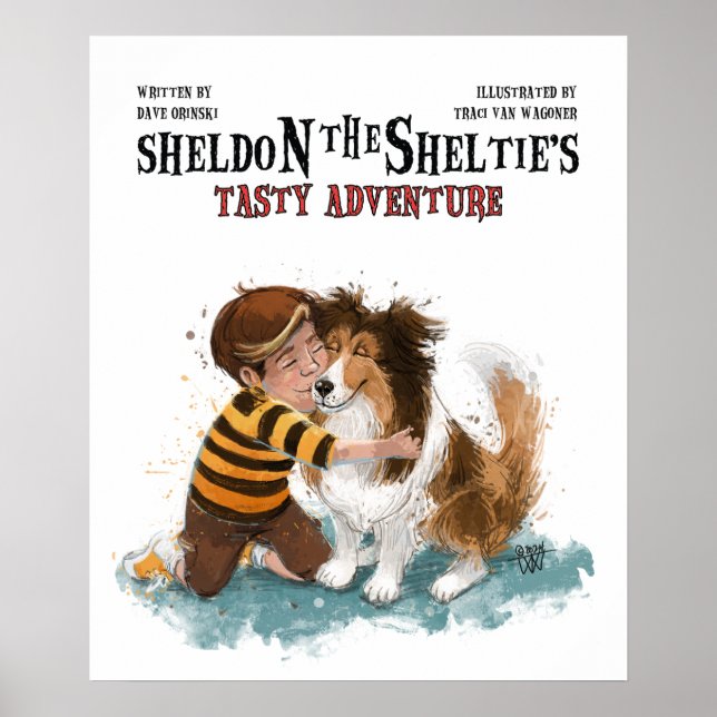 Affiche Sheldon le Sheltie (Devant)