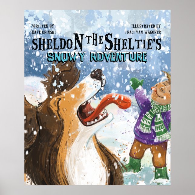 Affiche Sheldon le Sheltie (Devant)