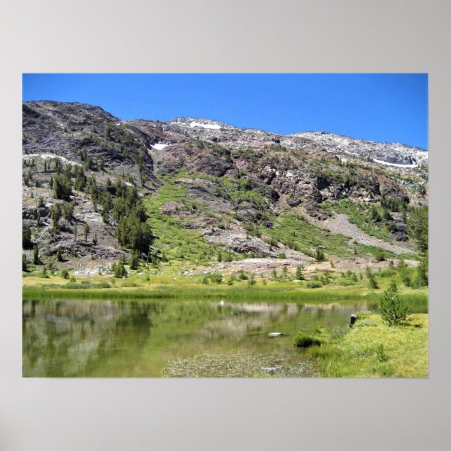 Affiche Shell Lake, Tioga Pass, (Devant)