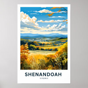 Affiche Shenandoah Virginia