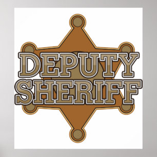 Affiche Shérif adjoint