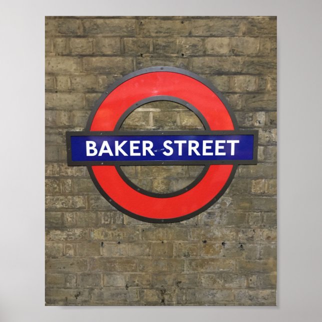 Affiche Sherlock Holmes Baker Street Posterd (Devant)