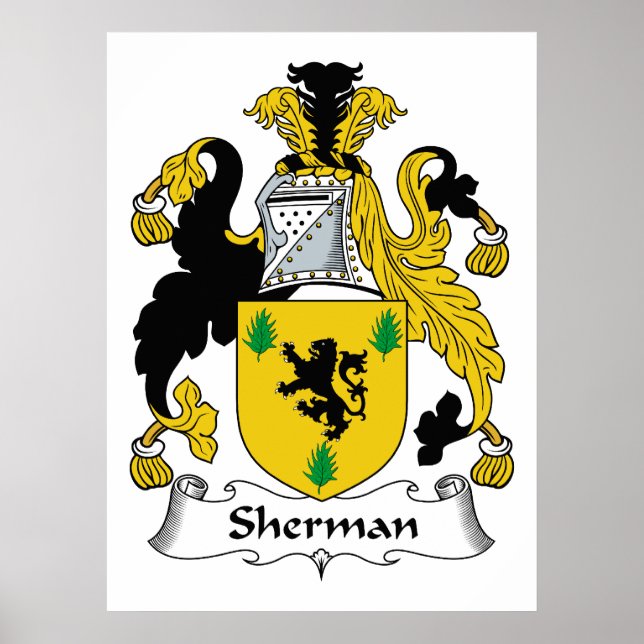 Affiche Sherman Family Crest (Devant)