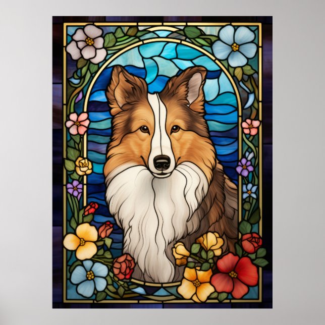 Affiche Shetland Sheepdog (Devant)