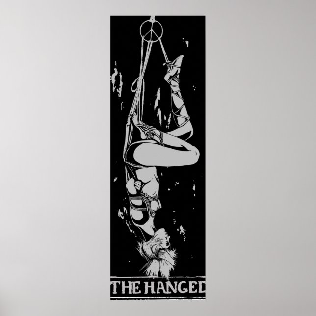 Affiche shibari pendu (Devant)