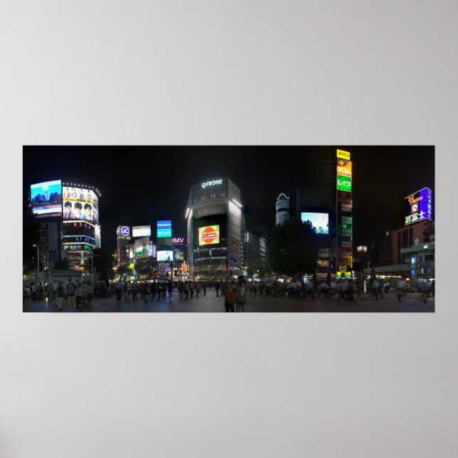 Affiche Shibuya 2 (Devant)