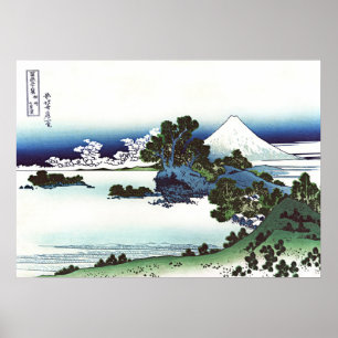 Affiche Shichirihama dans la province de Sagami