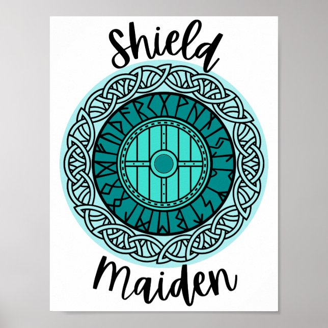 Affiche Shield Maiden (Édition légère) (Devant)