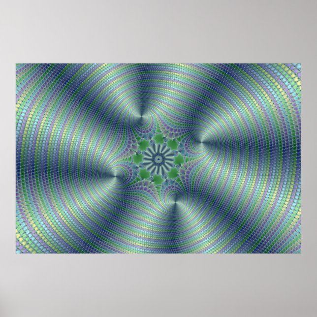 Affiche Shimmerine - Art Fractal (Devant)