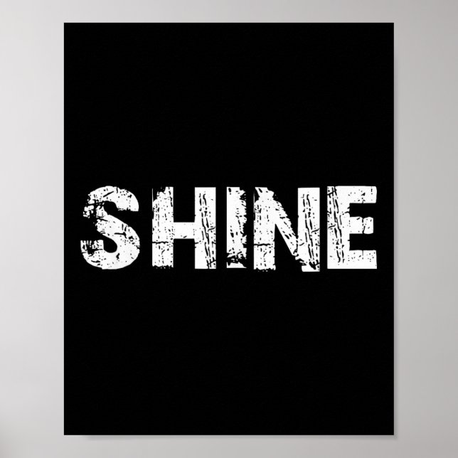 Affiche Shine  (Devant)